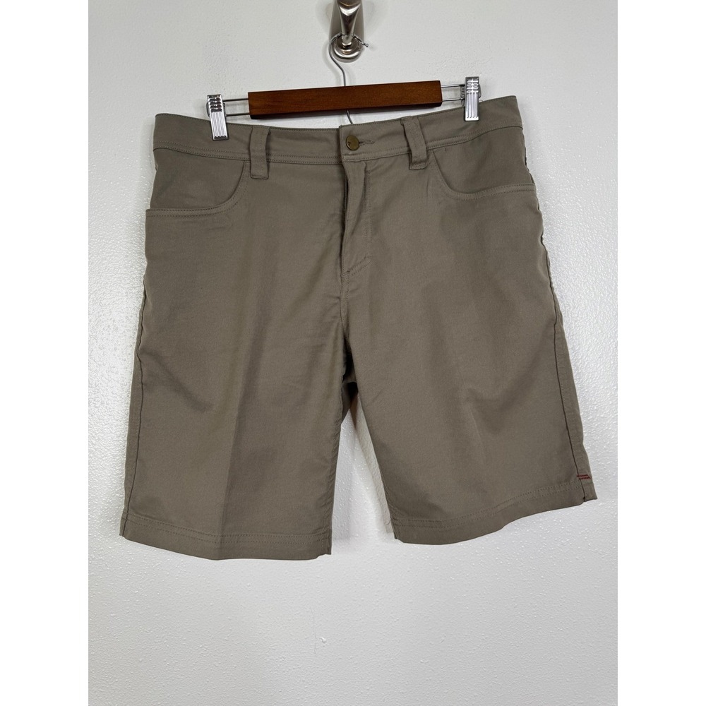 Toad&Co Mens 32 Brown Performance Hiking Rover Shorts Lightweight Outdoor